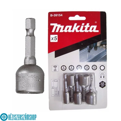 Makita B-39154 1/4" dugókulcs készlet 5db-os