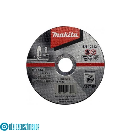 Makita B-45331 Vágókorong ALU 125x1mm