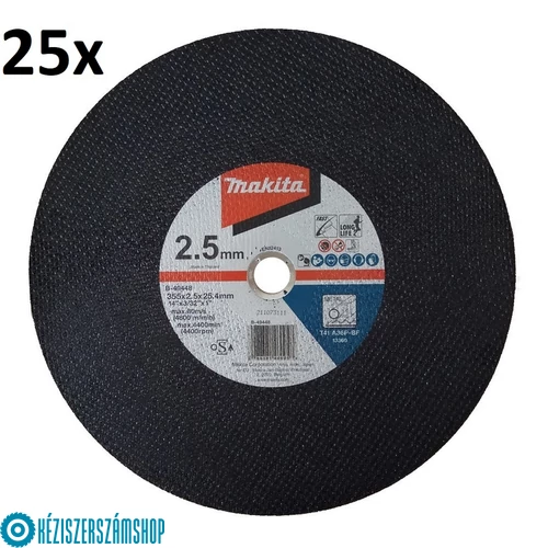 Makita B-49448-25 Vágókorong Gyorsdarabolókhoz ACÉL