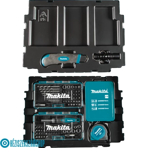 Makita B-49884 MAKPAC 116db-os fúró-csavarbehajtó készlet