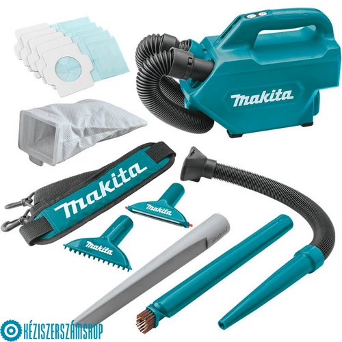 Makita CL121DZJ Akkus 12V max CXT porszívó + koffer (akku és töltő nélkül)