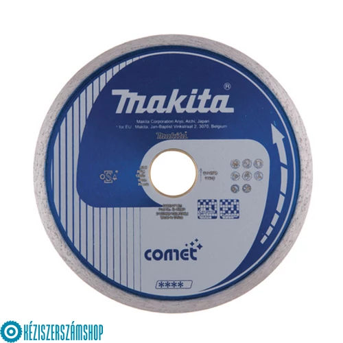 Makita B-13063 gyémánttárcsa COMET folyamatos