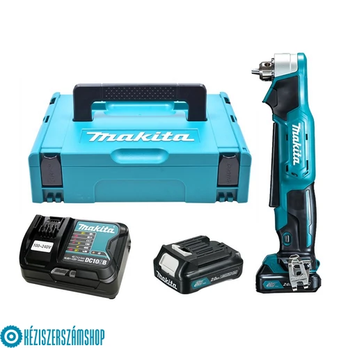 Makita DA332DSAJ 10,8V CXT Li-ion 10mm sarokfúró 2x2,0Ah