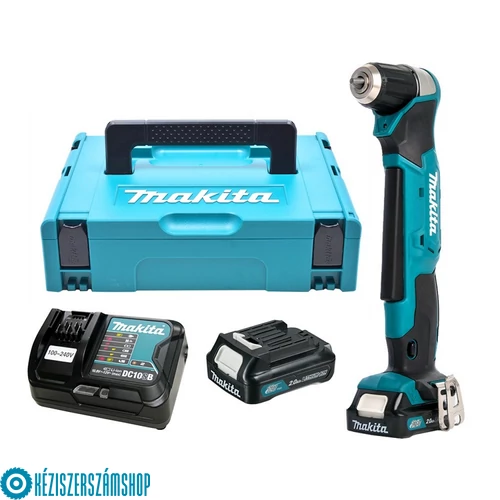 Makita DA333DSAJ 10,8V CXT Li-ion sarokfúró gyostokmányos 2x2,0Ah