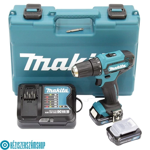 Makita DF333DSAE Akkus 12V max CXT Li-ion fúró-csavarbehajtó 2x2,0Ah