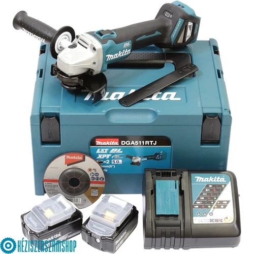 Makita DGA511RTJ 18V sarokcsiszoló 125mm