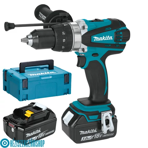 Makita DHP458RFJ Akkus 18V ütvefúró-csavarbehajtó