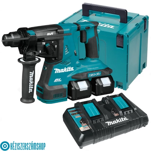 Makita DHR280PT2J 2x18V LXT Li-ion SDS-Plus fúró-vésőkalapács 2x5,0Ah
