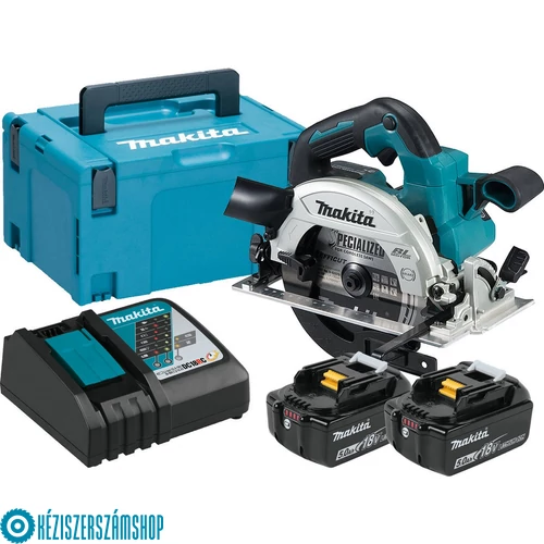 Makita DHS660RTJ 18V Akkus körfűrész 165mm 2x5.0Ah