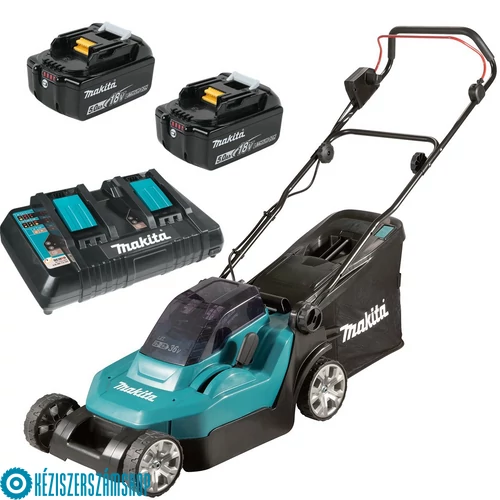 Makita DLM382PT2 2x18V Akkus fűnyíró 38cm