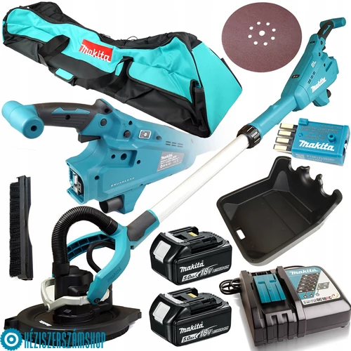 Makita DSL800RTEU 18V LXT Li-ion falcsiszoló 2x5.0Ah 225mm