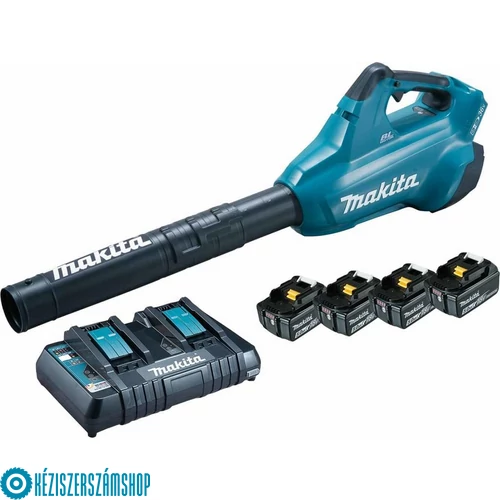 Makita DUB362PT4X akkumulátoros légseprű 4db 18V/5.0Ah