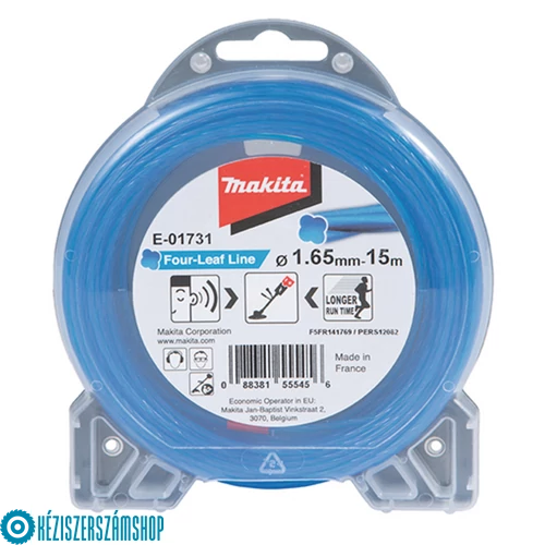 Makita E-01731 Négylevelű damil, kék 1,65mm