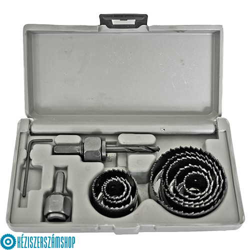 Bautool E0409A Körkivágó gipszkartonhoz 11 részes készlet
