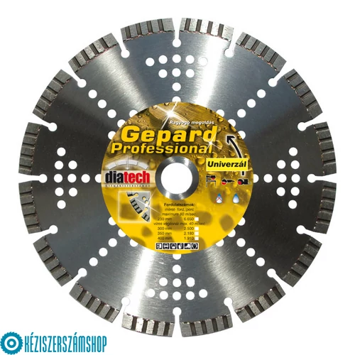 Diatech GE350 Gepard gyémánttárcsa 350mm