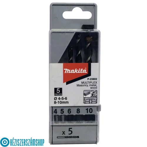 Makita P-23802 Mulitplex fúró TCT 4,5,6,8,10mm