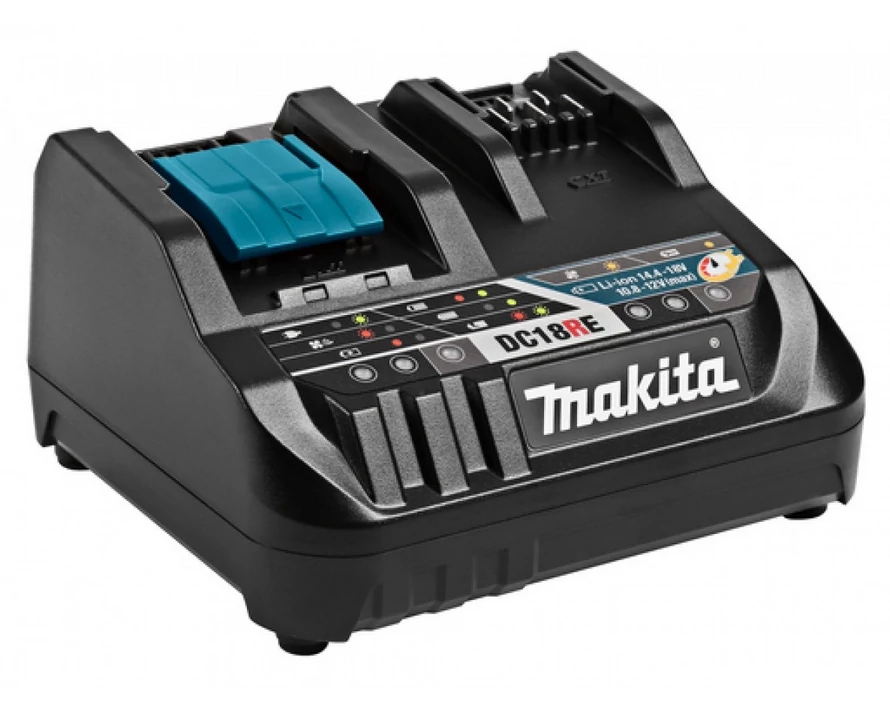 Makita 198720-9 DC18RE akkumulátor töltő 10,8-18V Li-ion LXT&CXT (gyors)