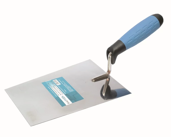 Bautool 4116/P160 Rozsdamentes kőműveskanál soft/müa.