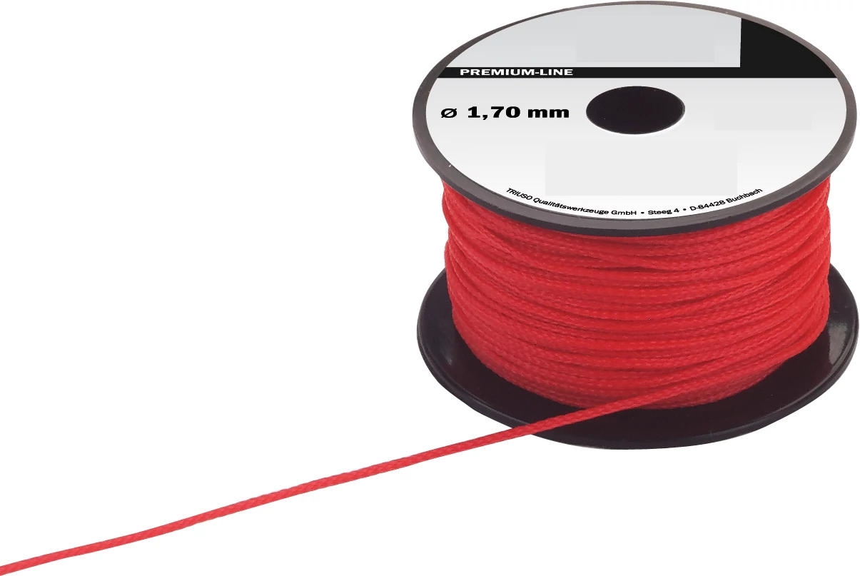 Bautool 5168175 Kőműves zsinór 1,7mm/50m piros 