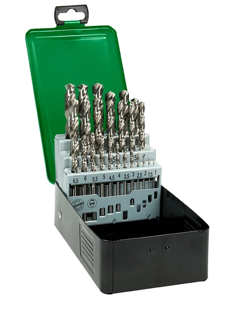 Hikoki 780467 hengeres befogású HSS-G fém fúrószár készlet 1-13mm