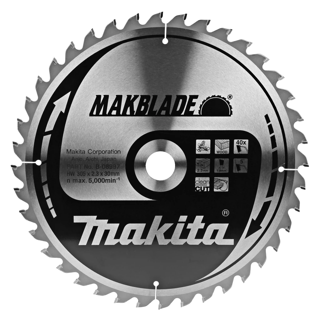 Makita B-32786 Makblade körfűrészlap 305x30mm Z40