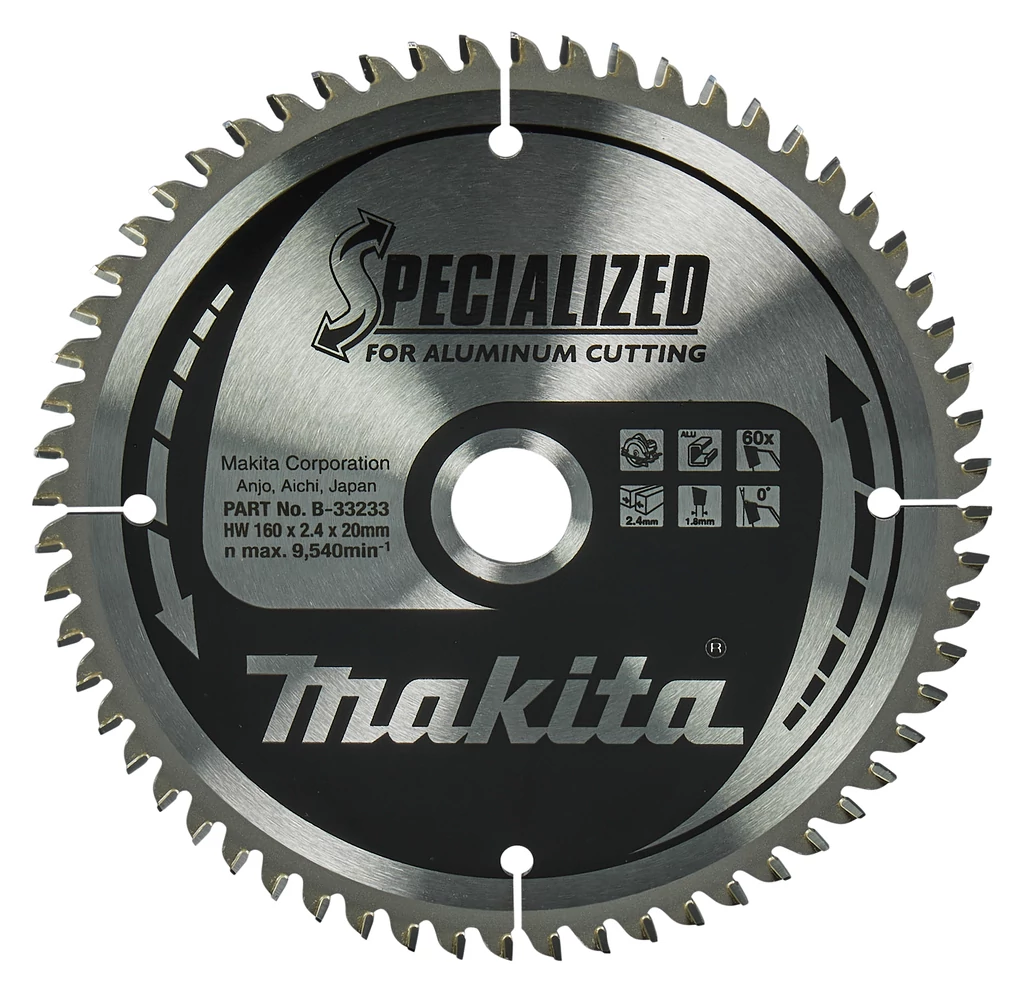 Makita B-33233 Körfűrészlap alu 160/20mm Z60