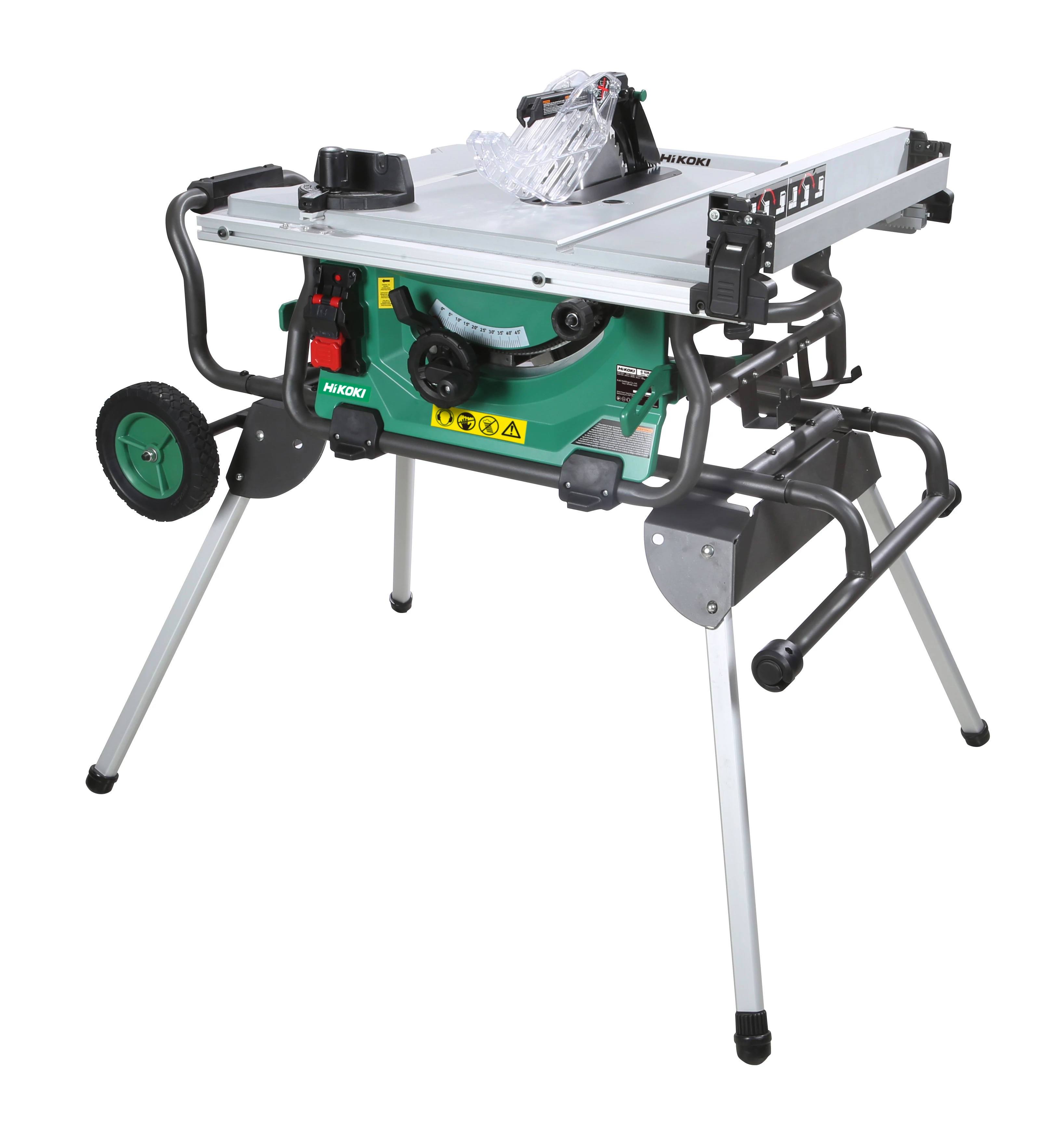 HIKOKI C10RJ Asztali körfűrész állvánnyal 254mm 1520W