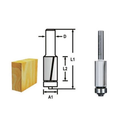 Makita D-47690 Szintbemaró csapágyas kés