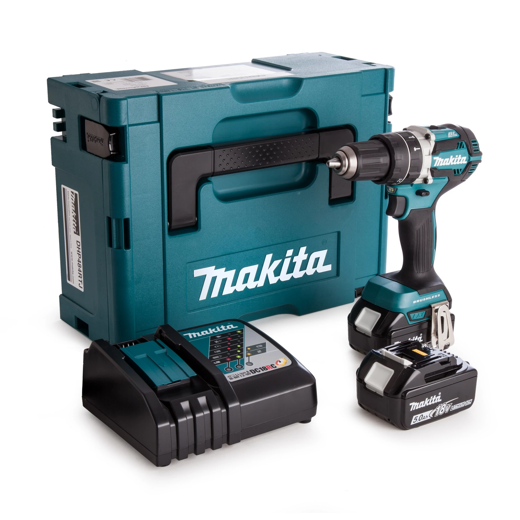 Makita DHP484RTJ 18V Akkus ütvefúró-csavarbehajtó
