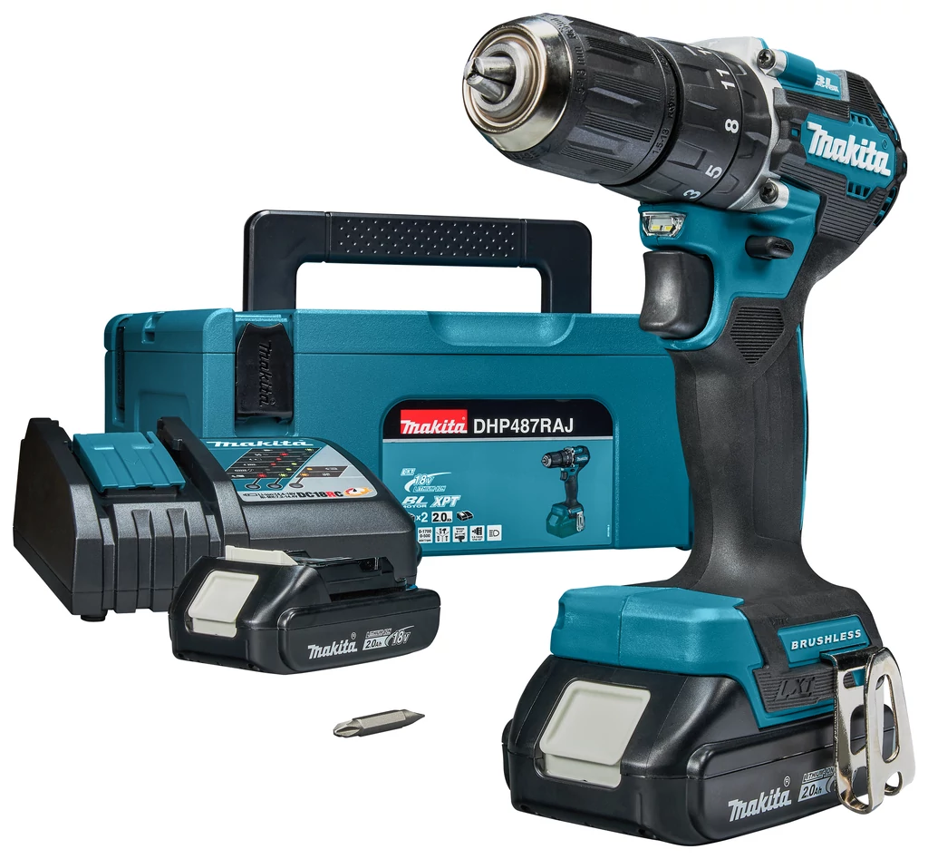 Makita DHP487RAJ 18V akkus ütvefúró-csavarbehajtó