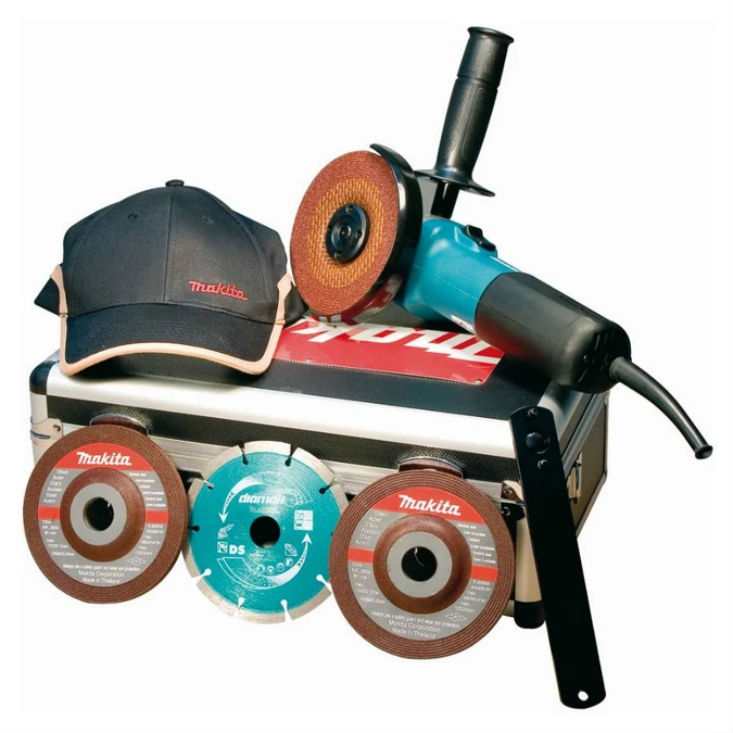 Makita GA5030RSP3 Sarokcsiszoló 125 mm, 720W, Kofferben
