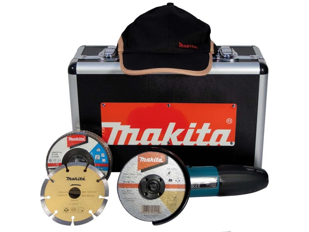 Makita GA5030RSP4 Sarokcsiszoló 125mm, 720W + koffer