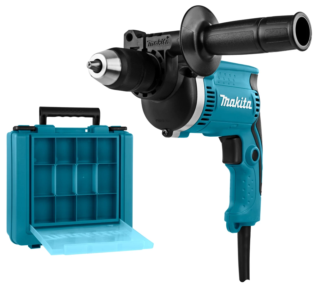 Makita HP1631K Ütvefúró, 710W, gyorstokmánnyal, kofferben