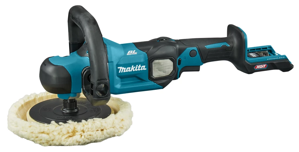 Makita PV001GZ Akkus Polírozógép 180mm 40V XGT(akku és töltő nélkül)