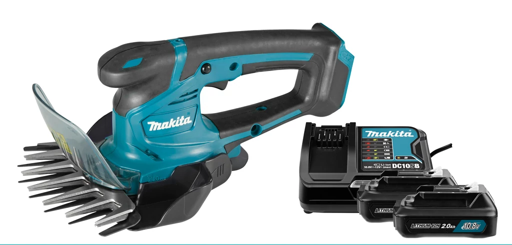 Makita UM600DSAE 10,8V CXT Li-ion kerti szegélyvágó olló 2x2,0Ah