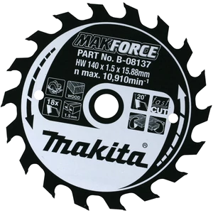Makita B-08436 MakForce körfűrésztárcsa Z40