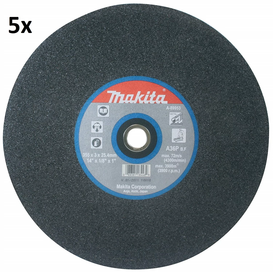 Makita B-16891-5 Vágókorong Gyorsdarabolókhoz ACÉL