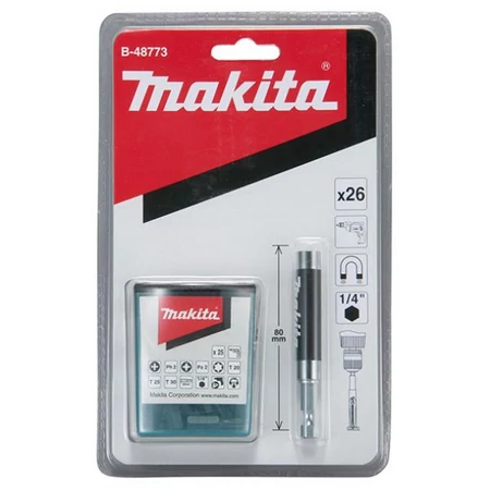 Makita B-48789 26db-os bitkészlet 120mm-es bittartóval