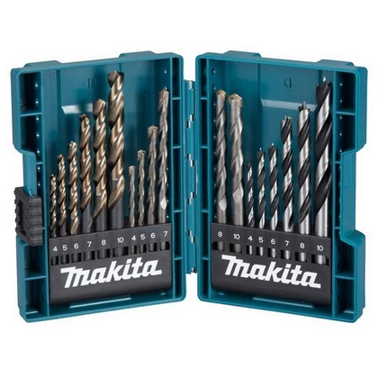 Makita B-49432 18db-os fúrókészlet FA, FÉM, KŐZET 4,5,6,7,8,10