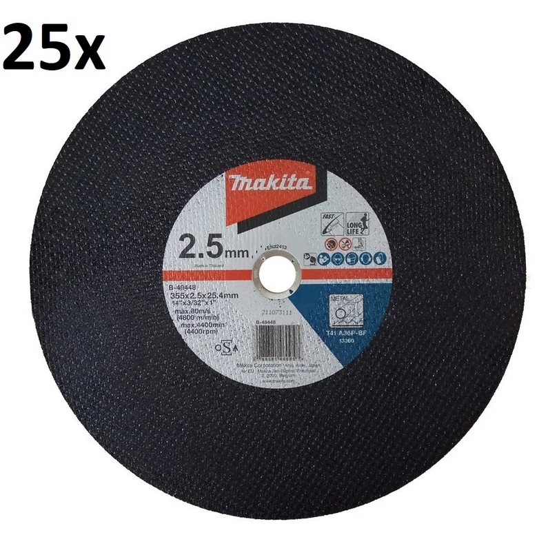 Makita B-49448-25 Vágókorong Gyorsdarabolókhoz ACÉL