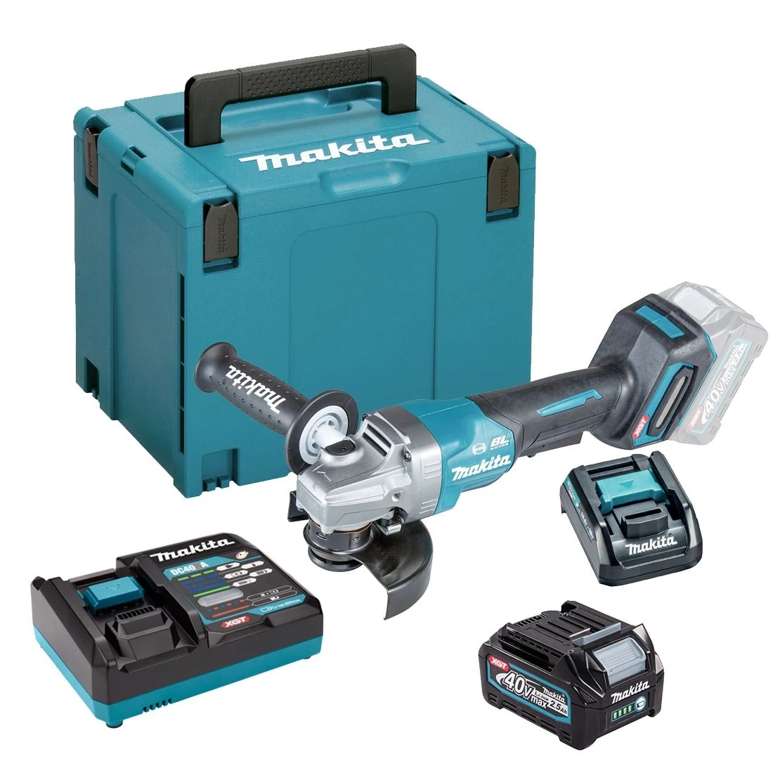 Makita GA013GM201 40V max XGT sarokcsiszoló 125mm