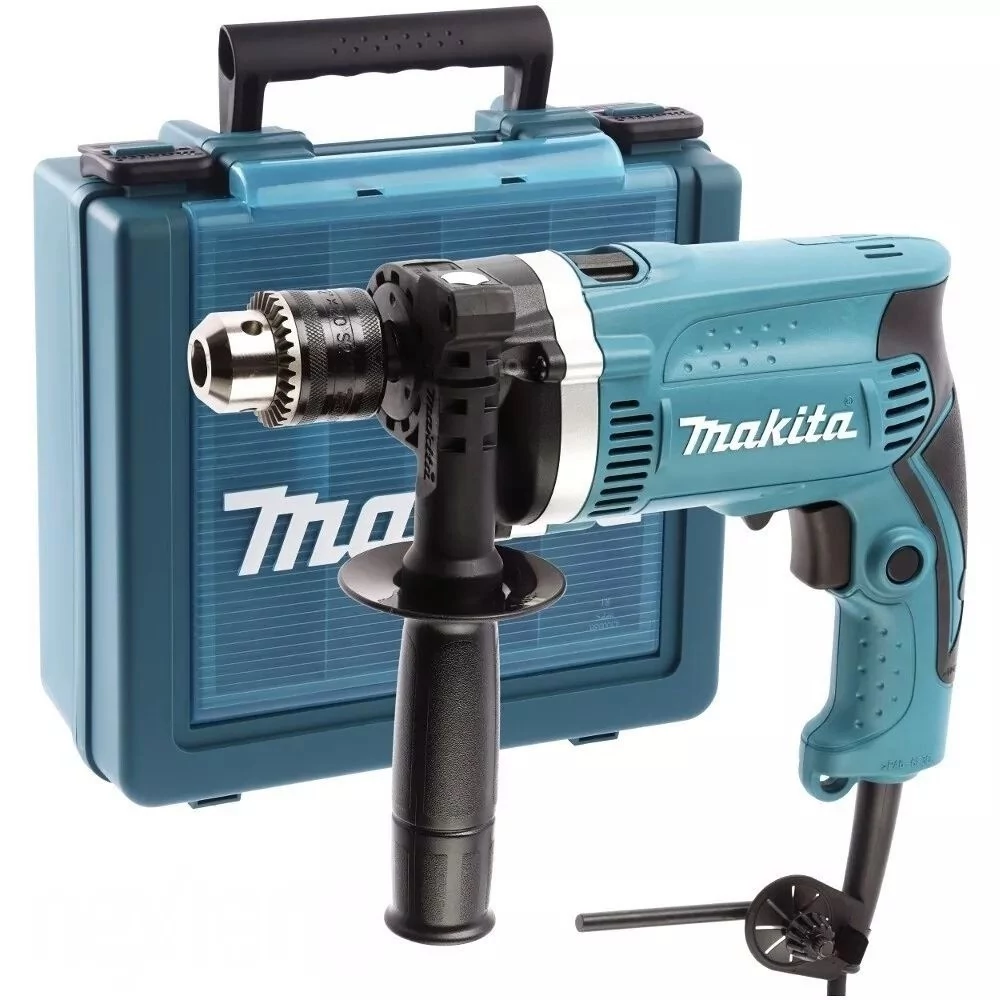 Makita HP1630K Ütvefúró, 710W + koffer