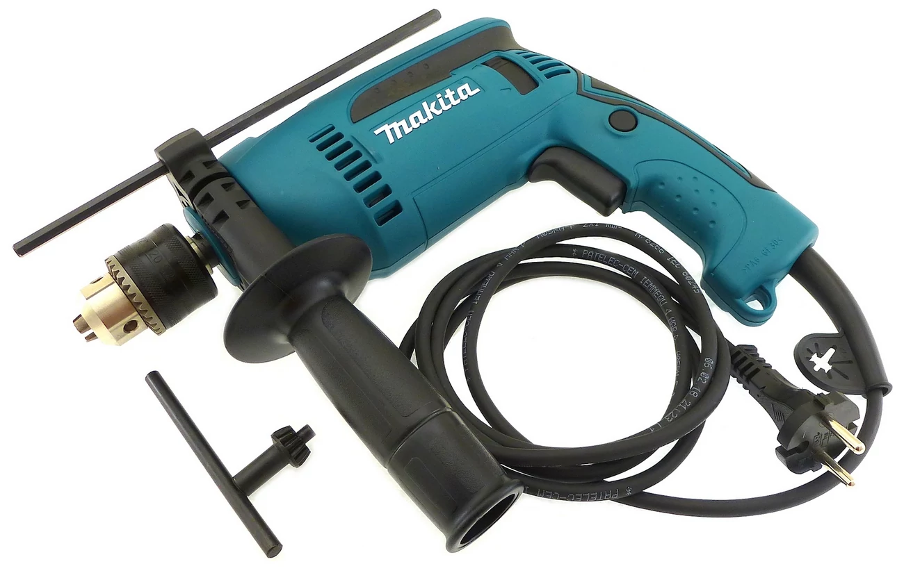 Makita HP1640K Ütvefúró, 680W + koffer
