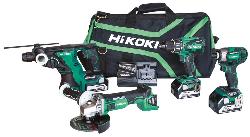 Hikoki KC18DG4L akkus szett (DH18DBL+G18DBL+WH18DBDL2+DS18DBSL)
