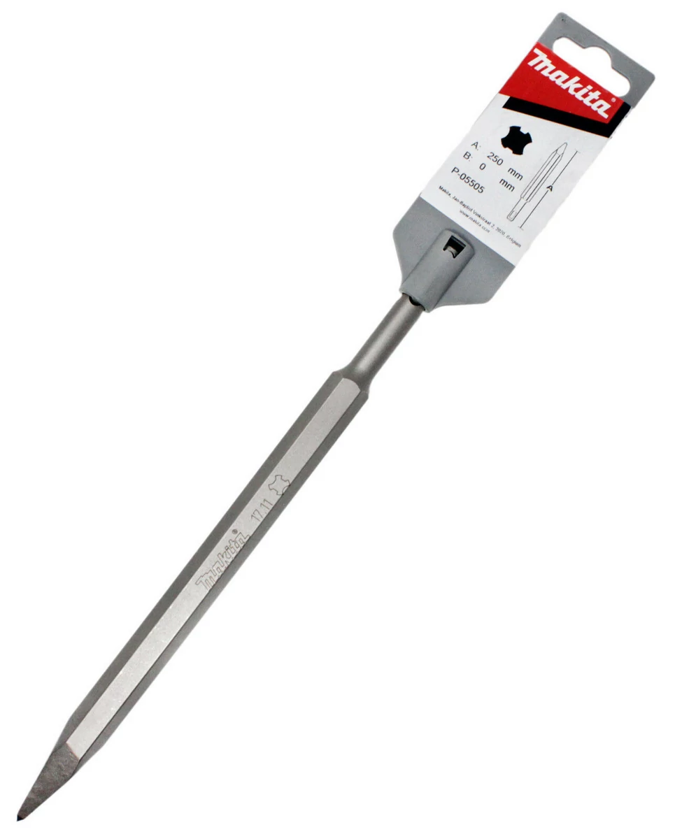 Makita P-05505 SDS-Plus vésőszár hegyes hatlapú